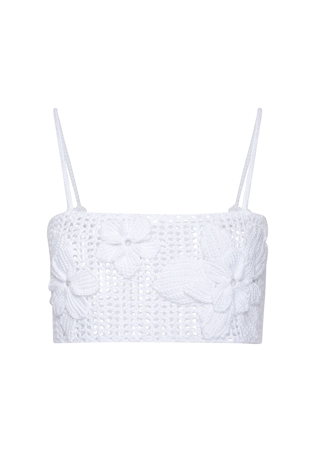 TOP with FLOWERS KNOTKNOT