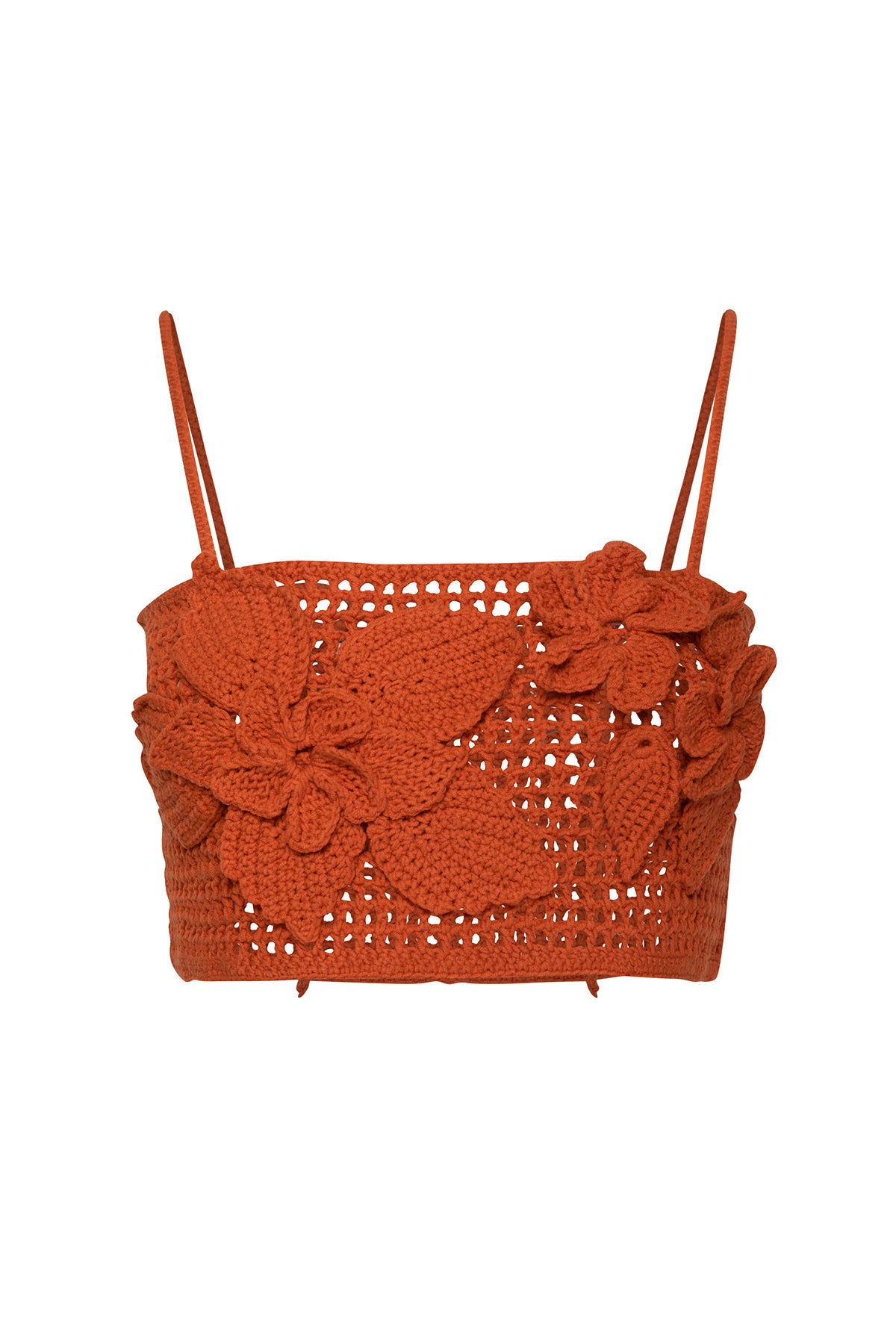 TOP with FLOWERS KNOTKNOT